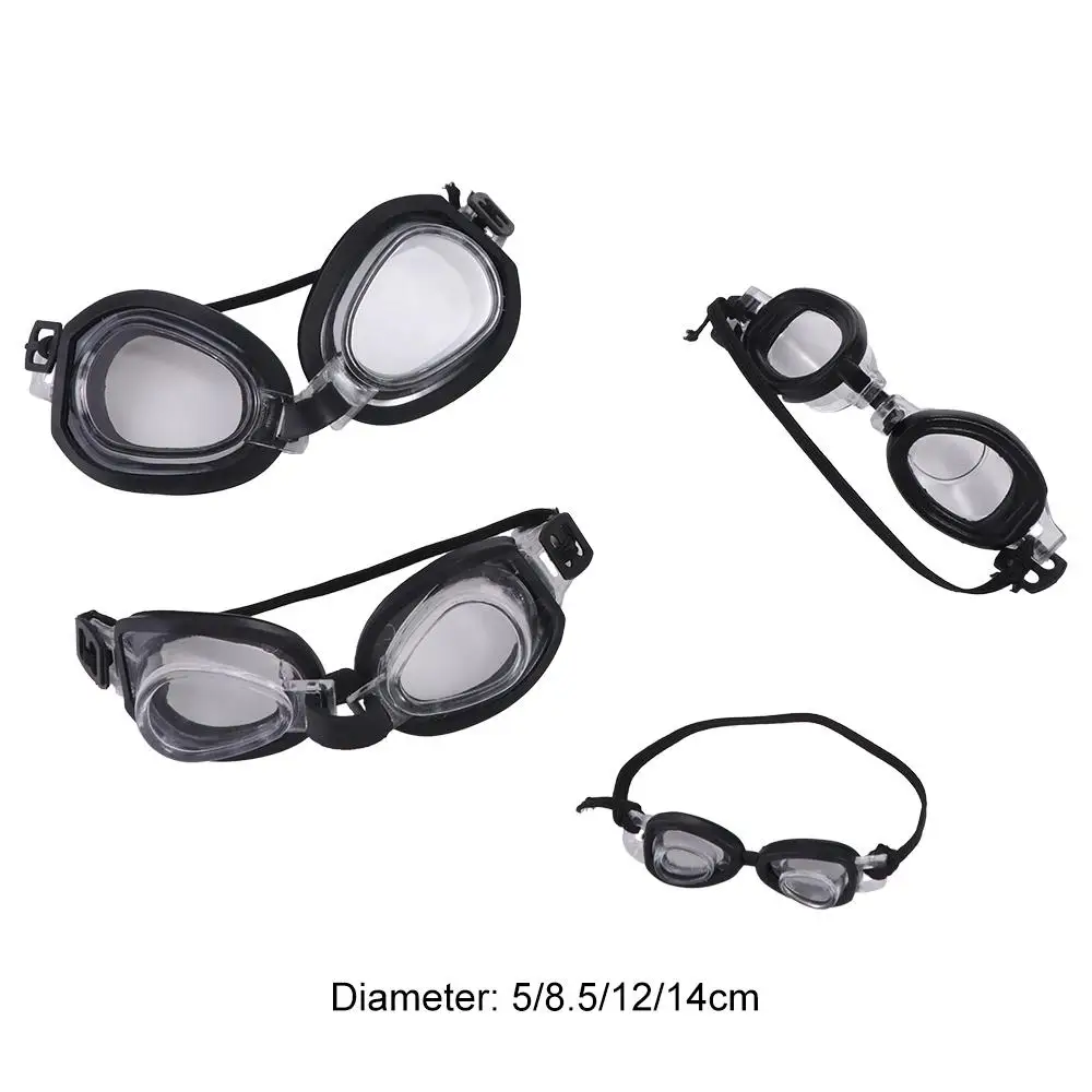 Tiny Underwater Goggles Dollhouse Props Swimming Glasses Miniatures Mini Swimming Glasses Cotton Doll Accessories Play House Toy
