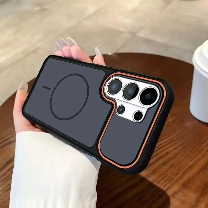 Luxurious Matte Wireless Charging Phone Case - Simple and Stylish Protective Case
