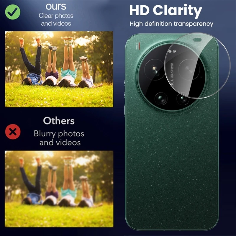 Ultimate Clear Tempered Glass Back Camera Protectors - 2 Pack