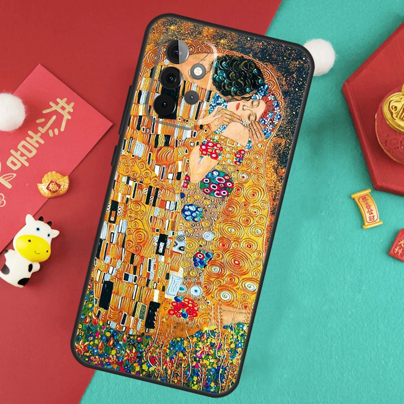 Gustav Klimt's The Kiss Artistic Phone Case Cover