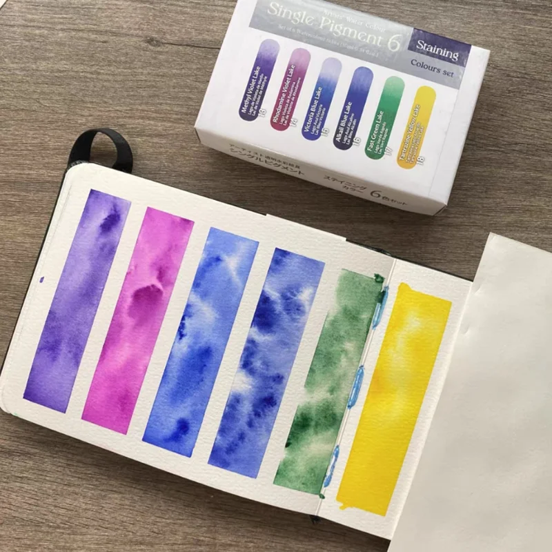 10ml Tube Japan Original Kusakabe Precipitation Color Translucent Watercolor Paint watercolor paint set 1ml Hand-packed Acuarelar Art Supplies