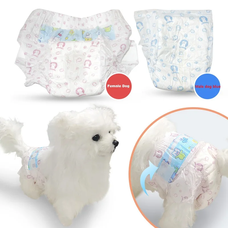 PetDiapersCoolDogsDogMenstrualPadsSoftAndSkinFriendlyPet
