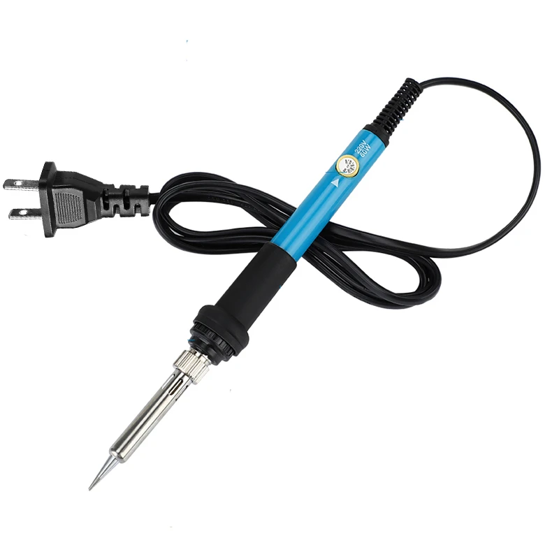 60W Soldering Iron Wood Burning Carving Pyrography Pen Adjustable Temperature Welding Wood Embossing Burning Repair soldering iron station Welding Equipment