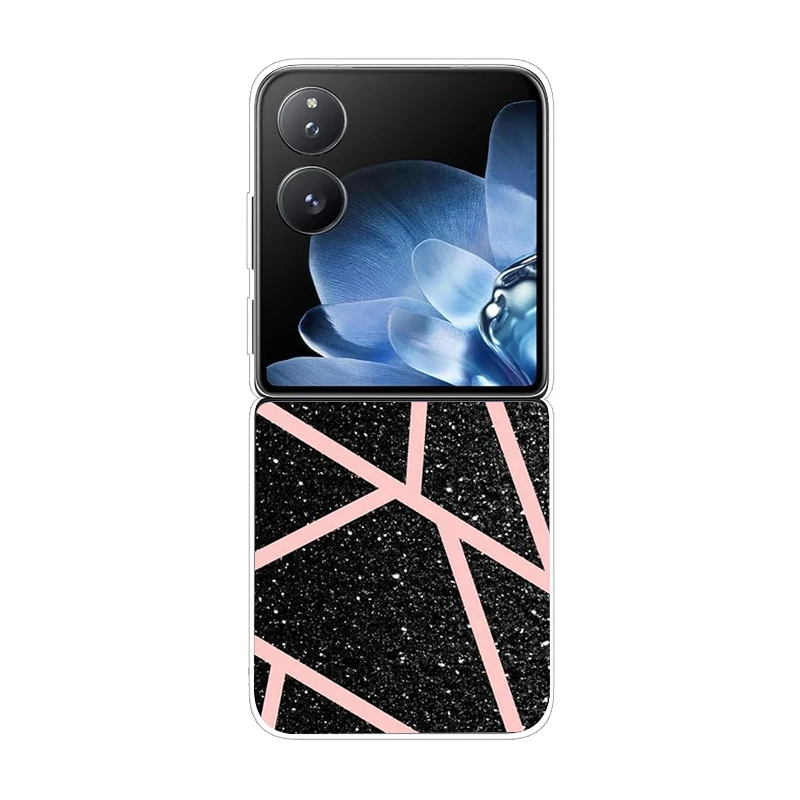Transparent Hard PC Ultra-Thin Luxury Painted Case - Clear Protector