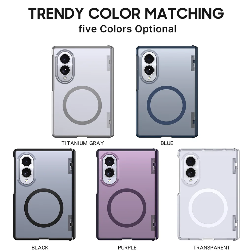 Magsafe Magnetic Shockproof TPU+PC Phone Case with Full Protection