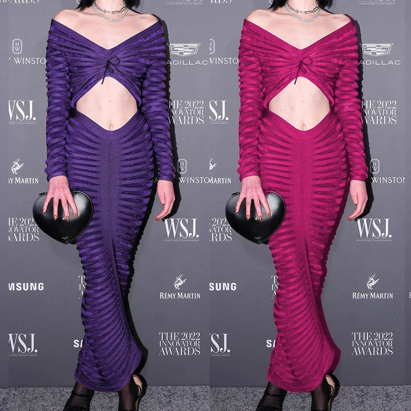 Crochet Knitted Two Piece Skirt Set 2023 Winter Women Elegant Beach Vacation Sexy Party Hollow Out Club Dress 2 Piece Set Outfit