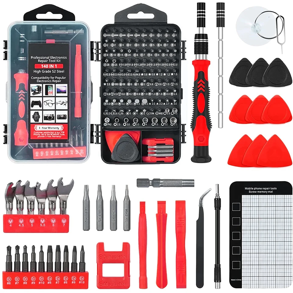 Gocheer 138 en 1 Kit Tournevis De Précision, Mini Tournevis Kit Outil