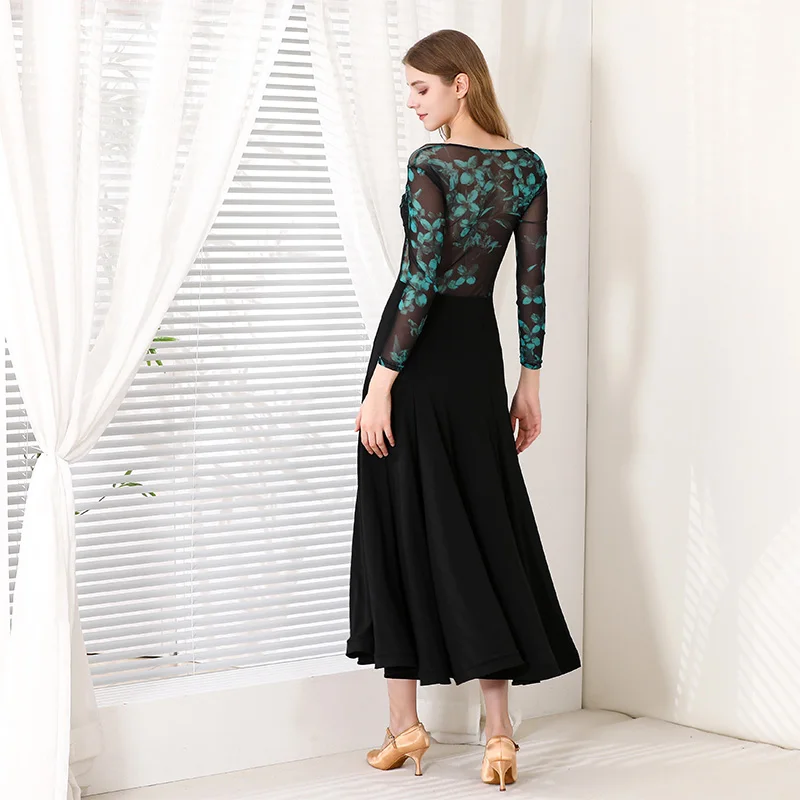 Modern Dance Dress National Standard Dance Costumes Ballroom Dress Waltz My902