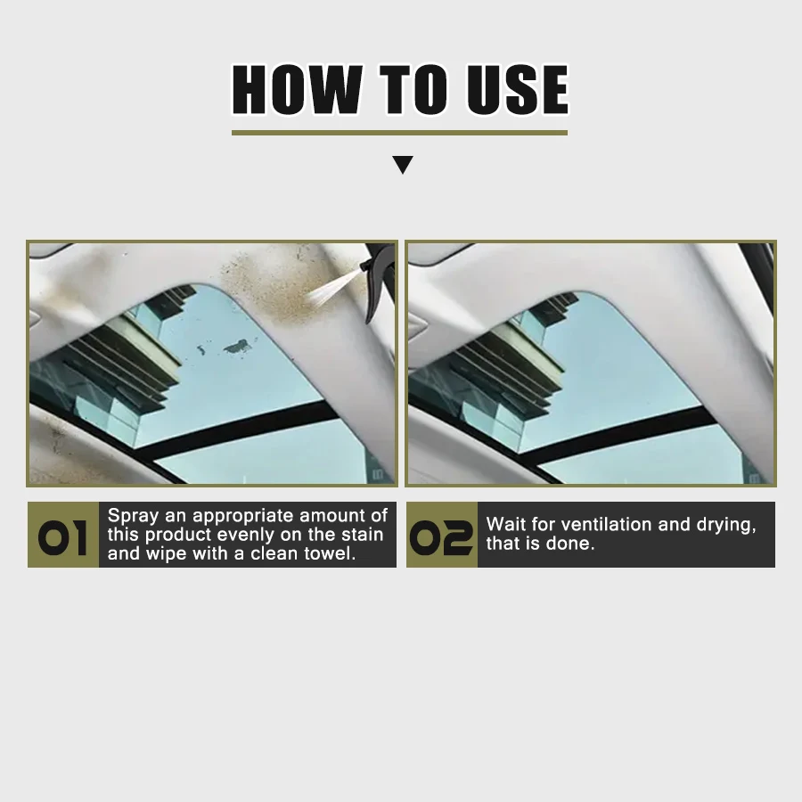 High-Efficiency Interior and Fabric Cleaner