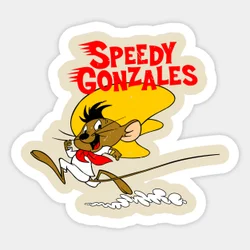 Speedy Gonzales 5 - Piece Anime Art & Funny Bumper Sticker Set - L