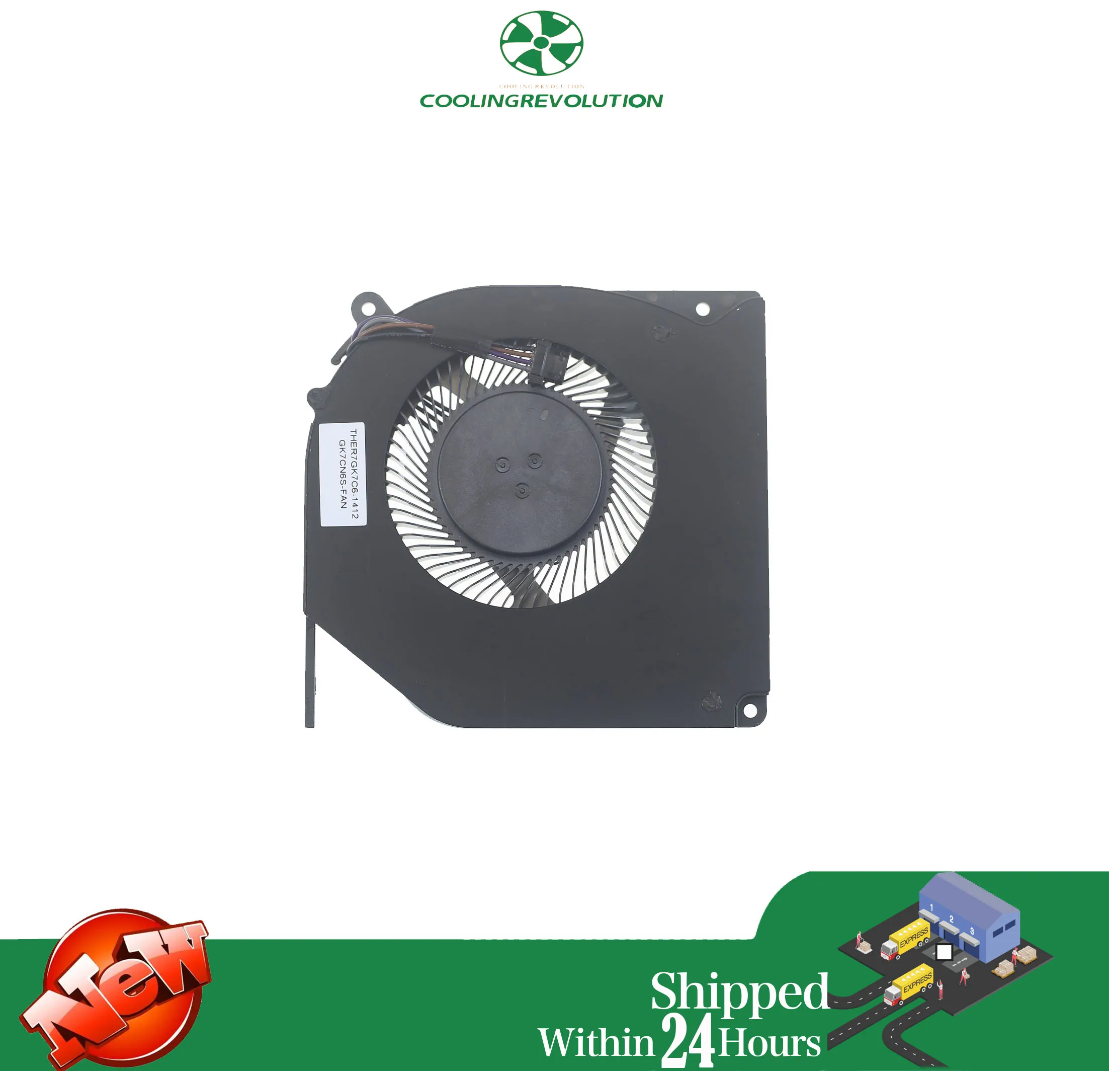 Ventilador de Refrigeração da Cpu Mechrevo X8ti-plus 7e x3 T90 Plus Dc5v 2.50w Eg75070s1-c460-s99 Novo