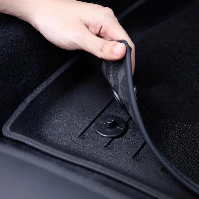 Double-Layer Floor Mats for Tesla Y/3 2