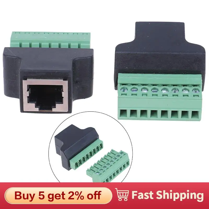 

Соединитель RJ45 для CCTV DVR с внутренней резьбой Rj45 на 8 контактов