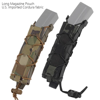 MP5 MP7 Mag Pouch 9mm .45 Long Mag Modular Molle Utility Pouch 1