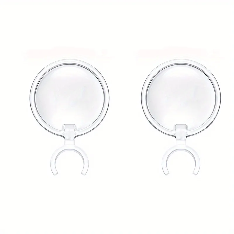 2 diamond pens, magnifying glass lens clip pen, plastic magnifying glass, diamond pen, circular magnifying glass painting tool,