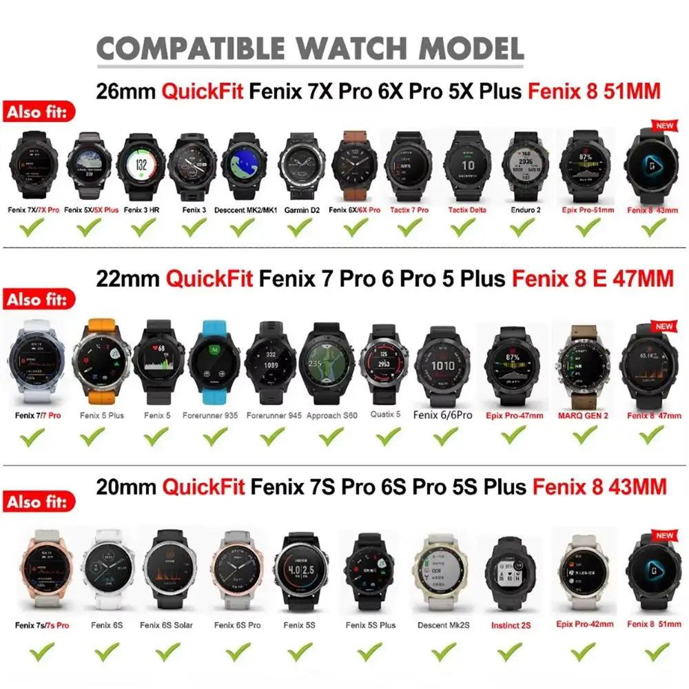 Versatile Silicone Sport Strap Bracelet