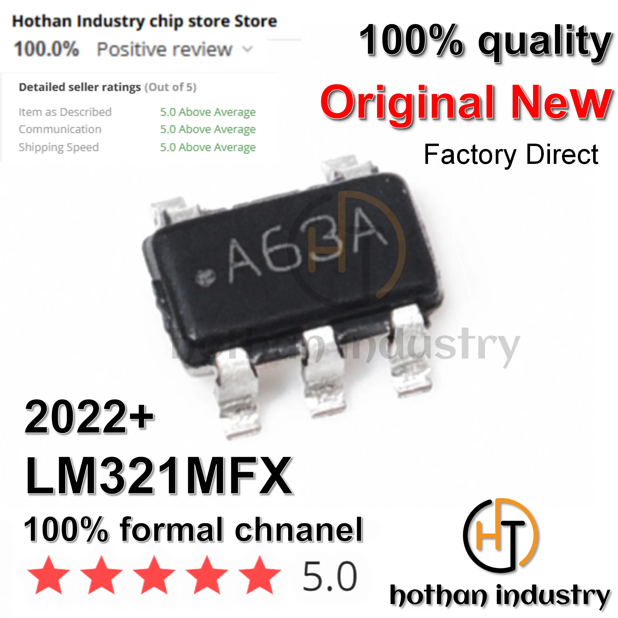 (5-10 Pz) Lm321Mfx/Nopb A63A Lm 321Mfx Amplificatori Operazionali Originali Al 100% Di Alta Qualità-Amplificatori Operazionali Low Pwr Sgl Op Amp