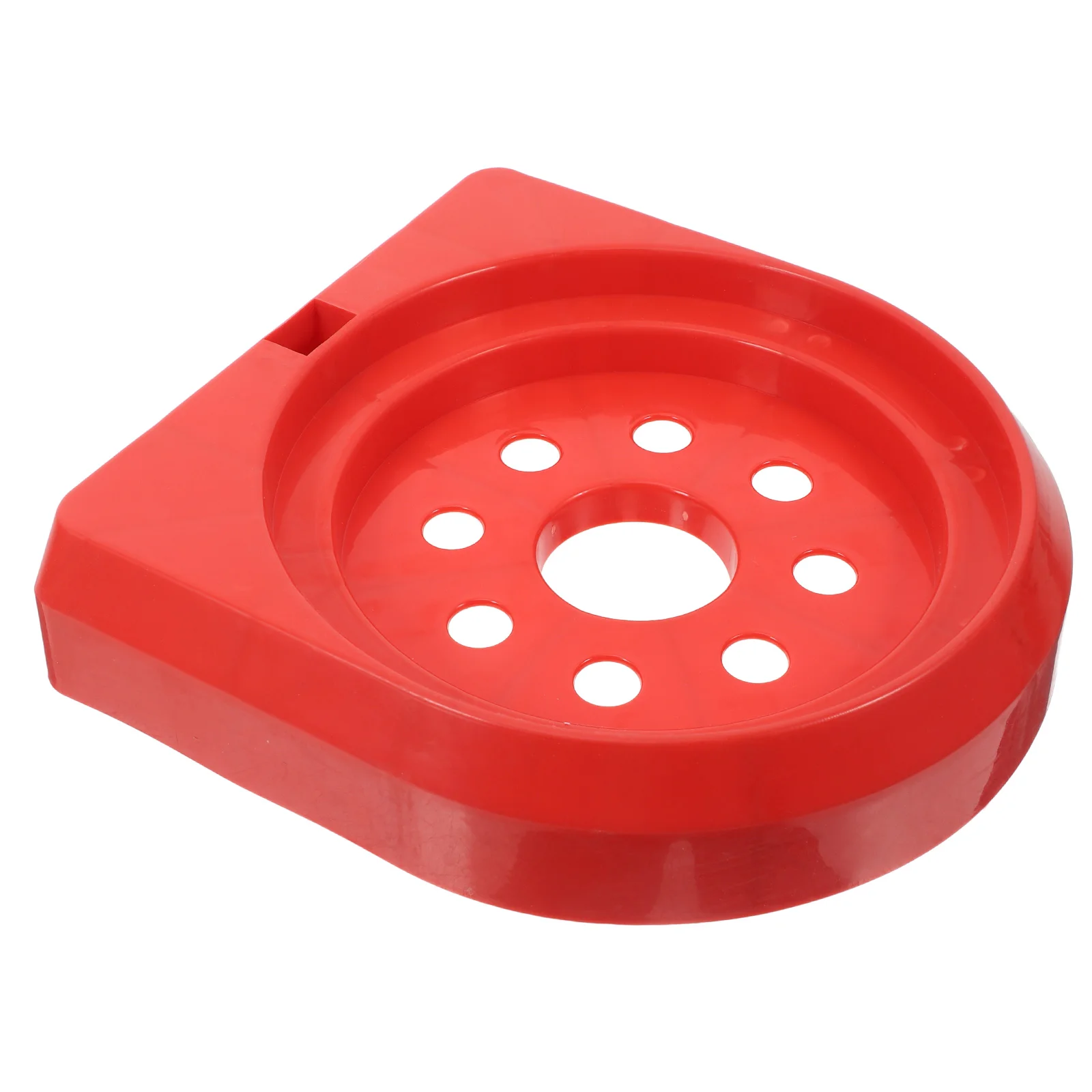 Fire Extinguisher Mounting Stand Base For Extinguisher Bracket 3 8KG Red Plastic Holder Stand Storage Rack Escape Ladder