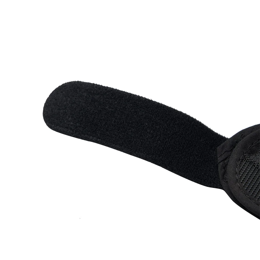 Toparchery Bogenschießen Armschutz Schwarz PU Finger Handschuh Outdoor Jagd Schießen Bogen Pfeile Zubehör – Detail 13