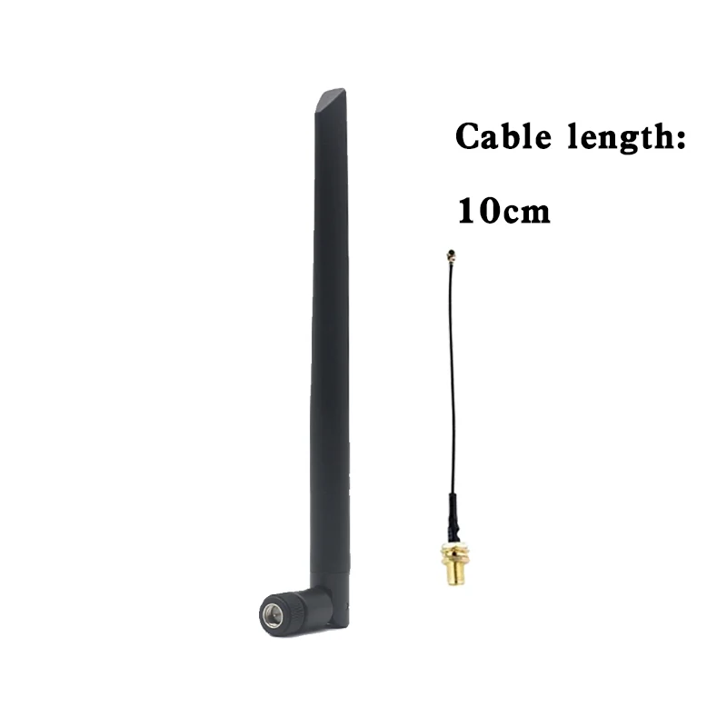 Meshtstic 863-870MHz 902-928MHz용 LoRa 868MHz 915MHz 안테나 막대형 장거리 안테나 + U.FL 동축 피그테일 케이블