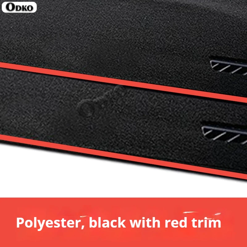 A Polyester red trim
