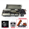 Gift LESU 1/14 Man Metal Tgs 8X8 Hydraulic Dumper RC Truck Roll On/Off Tipper Radio Motor Remote Control Toy for Boys THZH0185 3