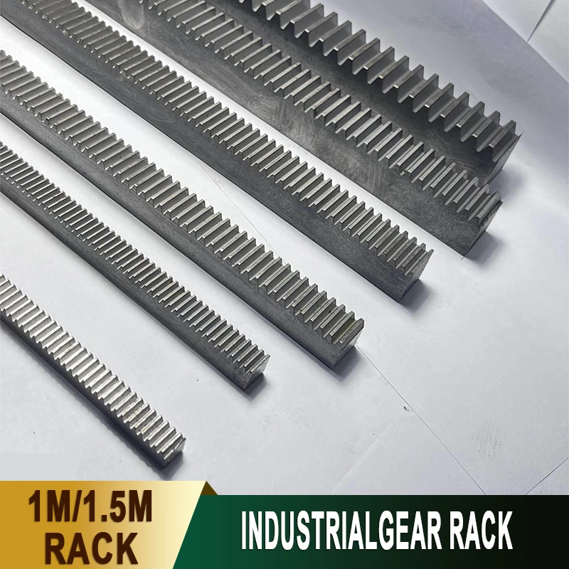 1개 산업용 기어 랙 피니언 45    강철 1M 1.5M 길이 500/1000mm CNC ..