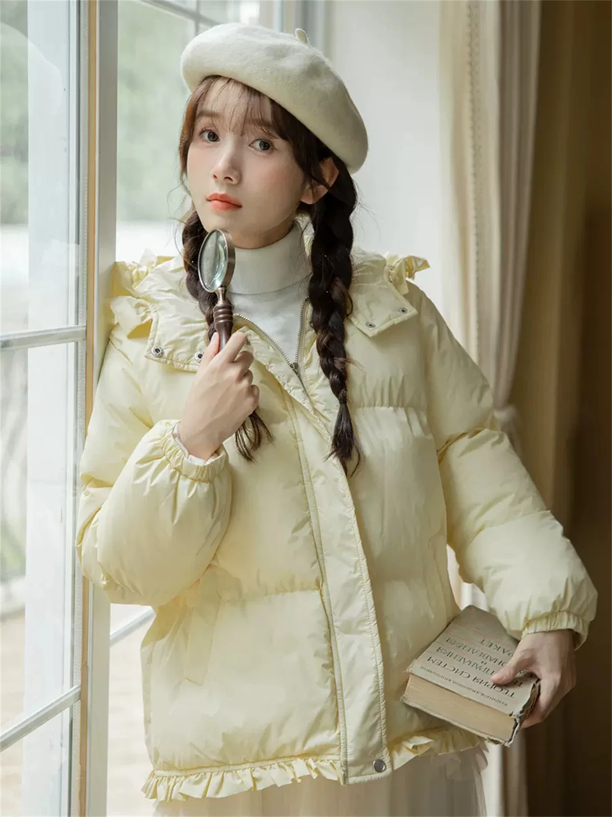 Design Sense, Small Cotton Padded Clothes, Cotton Padded Clothes, Women's Outerwear, Winter 2022, New Style, Small Men's Bread