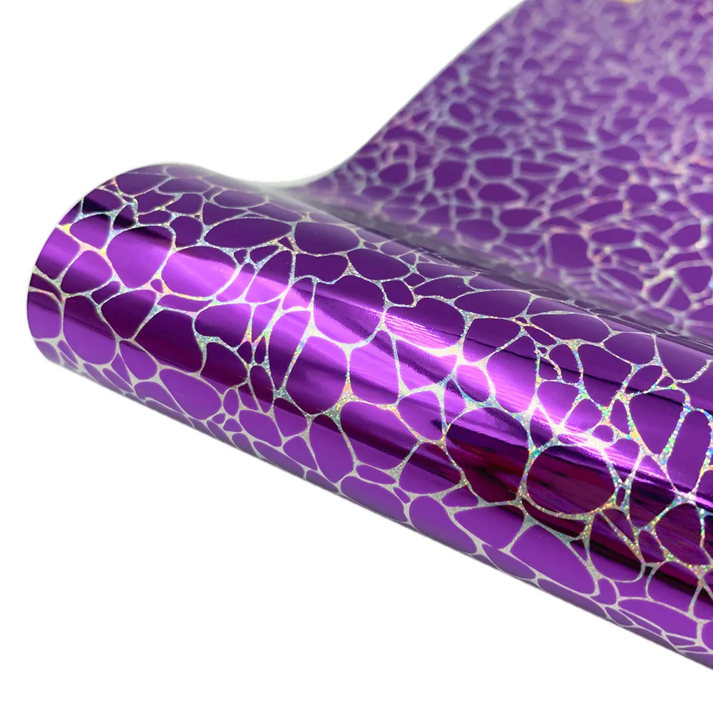 Holographic Rainbow Adhesive Vinyl for Indoor & Outdoor Holiday Decorations