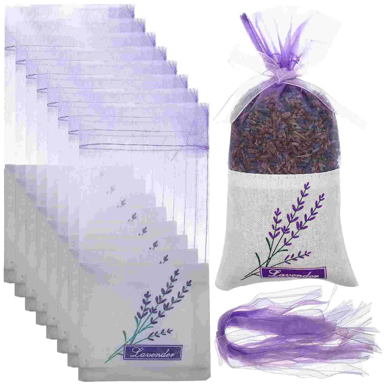 

Empty Sachets Bag Flower Printing Lavender Fragrance Sachet Bags for Dry Flowers Storage Fragrance Lavender Sachet Bag