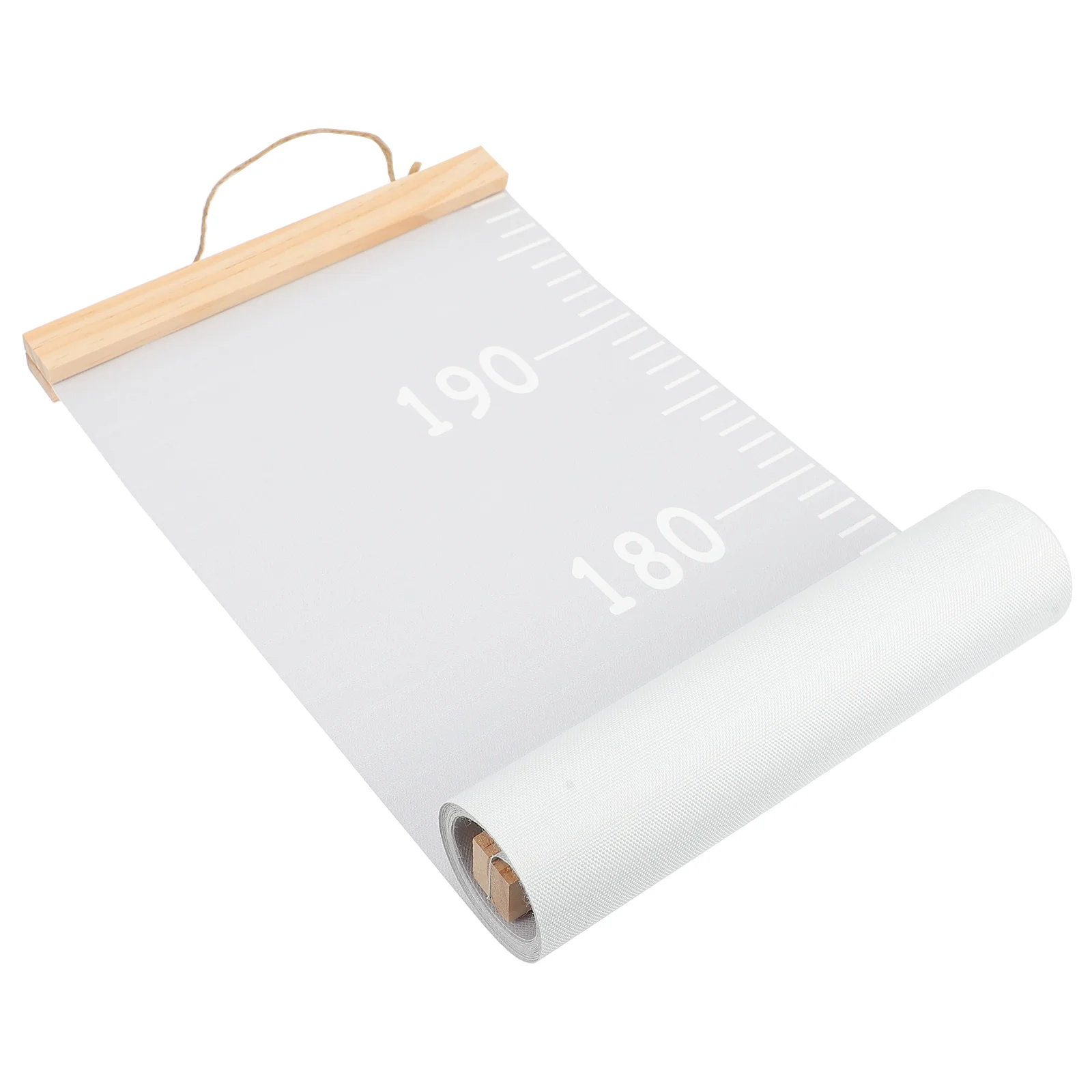 

Measuring Ruler Canvas Height Child Decor Removable Growth Chart Wood Wall Hanging