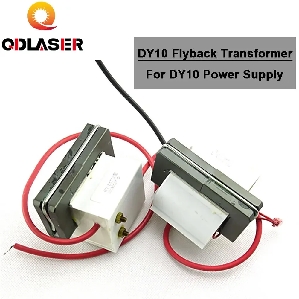 

QDLASER Double Laser High Voltage Transformer Flyback Lgnition Coil For RECI DY10 Co2 Laser Power Supply