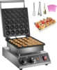 Mini Dutch Pancake Maker, 1.7-Inch Diameter Mini Pancake Machine Electric Poffertjes for 25PCs Round Pancakes, 1