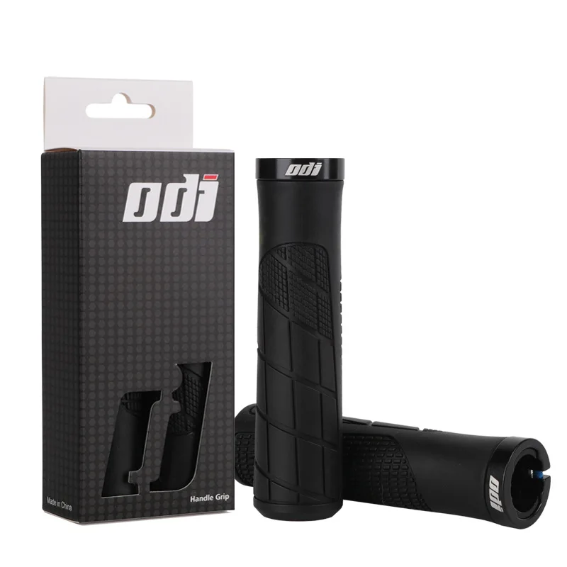 Bicycle Handlebar Grips Bike Handlebar Grips Bike Handle Grips ODI Rubber Handlebar Grips MTB Lock-on Grip Shockproof Non-slip Mountain/Road Bike Handle Cuffs Cover Folding Balance Bike Parts