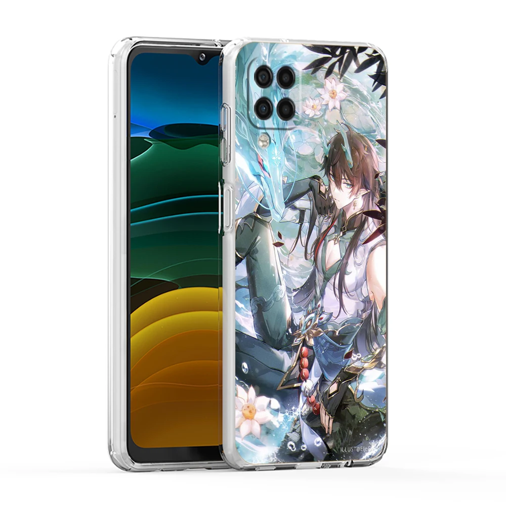 Honkai Star Rail Game Gleicher Stil Hülle für Samsung Galaxy A13 A22 A32 A52 A53 A72 A51 A71 A11 A31 A41 A21S 5G Transparente Hülle – Detail 1