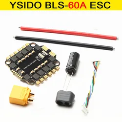 Enhanced Flytower Flight Controller Board with Barometer and OSD (BLS 60A ESC)