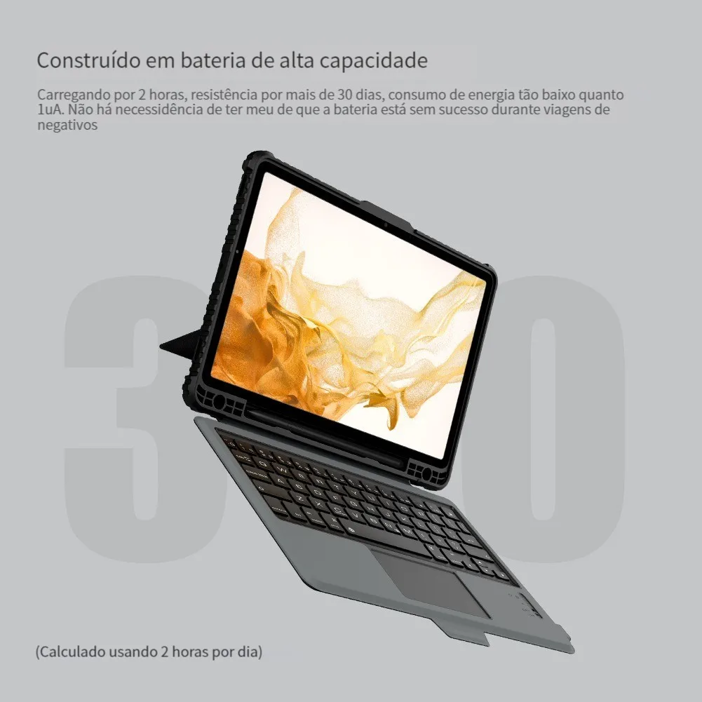 nillkin para samsung galaxy guia caso caso teclado bluetooth para guia fe touch pad caso de proteção