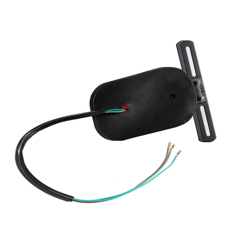 Fanale Posteriore Moto Nero - Luce Targa Universale Per Harley, Honda, Yamaha - Foto 8