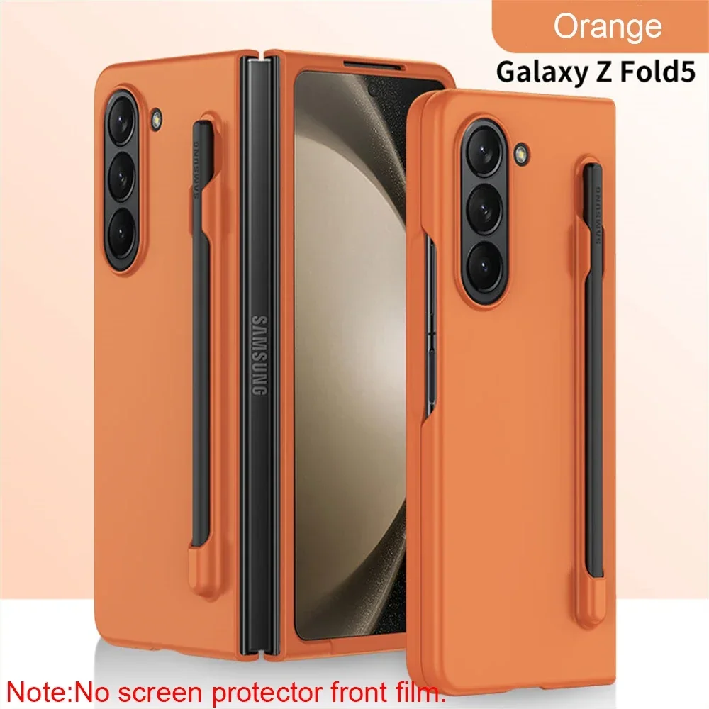 Luxury Skin Feel Slim Case with Stylus Pen Slot and Shockproof Protection