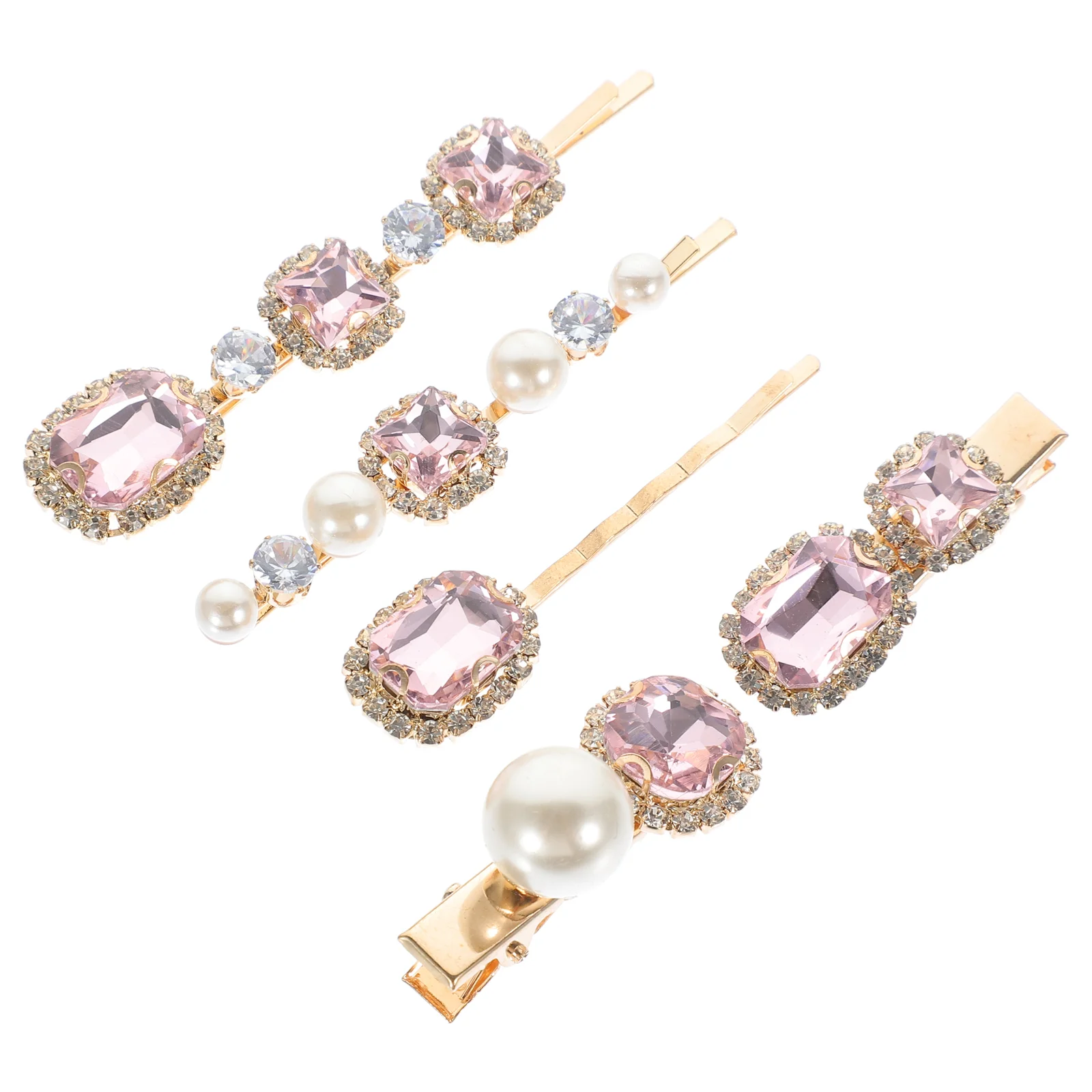 

5pcs Rhinestone Hair Clips Women Hairpins Hair Barrettes Girls Hair Accessories