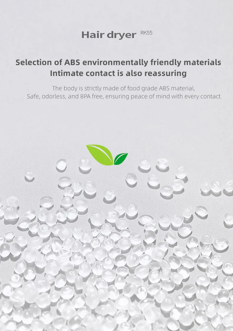 Children's wireless hair dryer, silent, intelligent and constant temperature, co