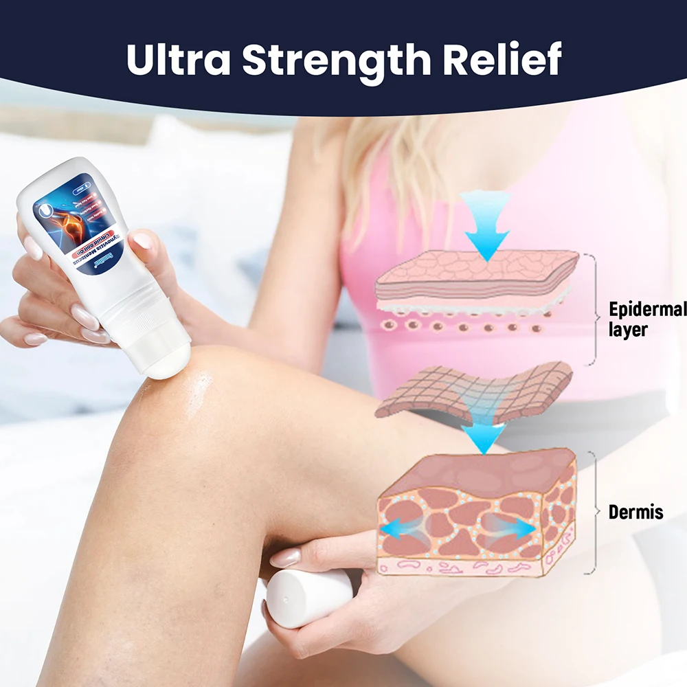 1/2/3Pcs Sumifun Meniscus Synovitis Analgesia Cream Knee Joint Pain Relief Ointment Rheumatoid Arthritis Ache Massage Plaster