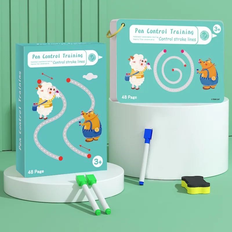 Montessori Tracing Copybook 6