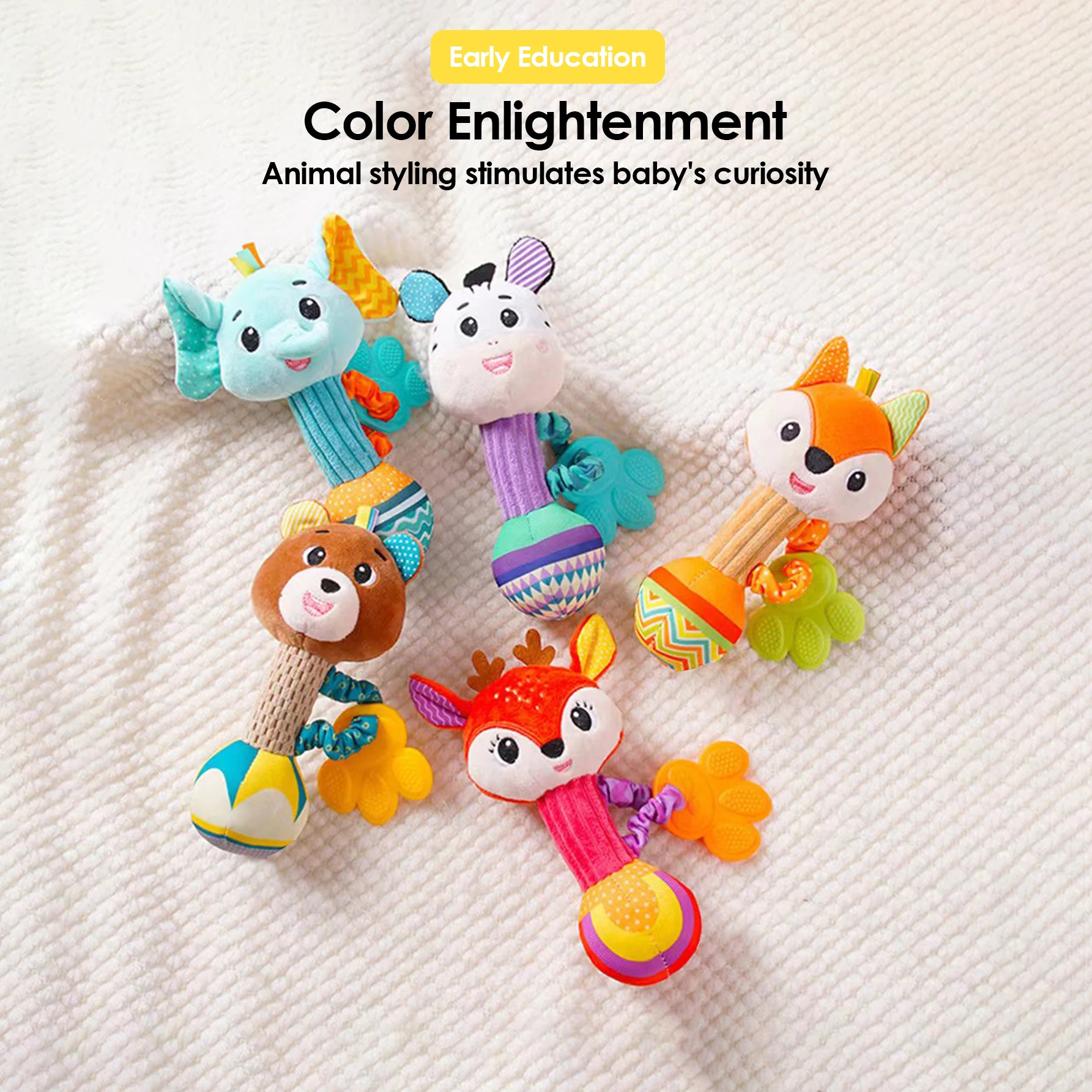 Baby Foot & Wrist Rattles 4