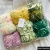 200g/Bag Soft Mohair Yarn Wool Multi-strand Mixed White Cotton Yarn for DIY Crochet Apricot Hook Needle Knitting Velvet Yarn 1