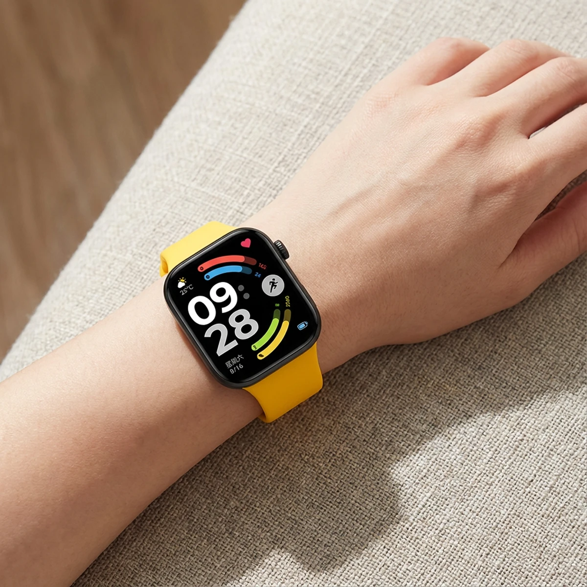 Premium Silicone Strap for Smartwatch - Sports Accessories Bracelet