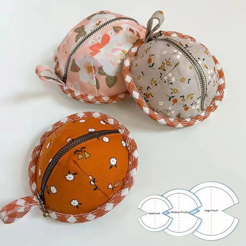 NUBECOM Cute Beetles Pouch Handmade Template DIY Craft Patchwork Ruler Sewing Pattern Decor Acrylic Templates Sewing Tools
