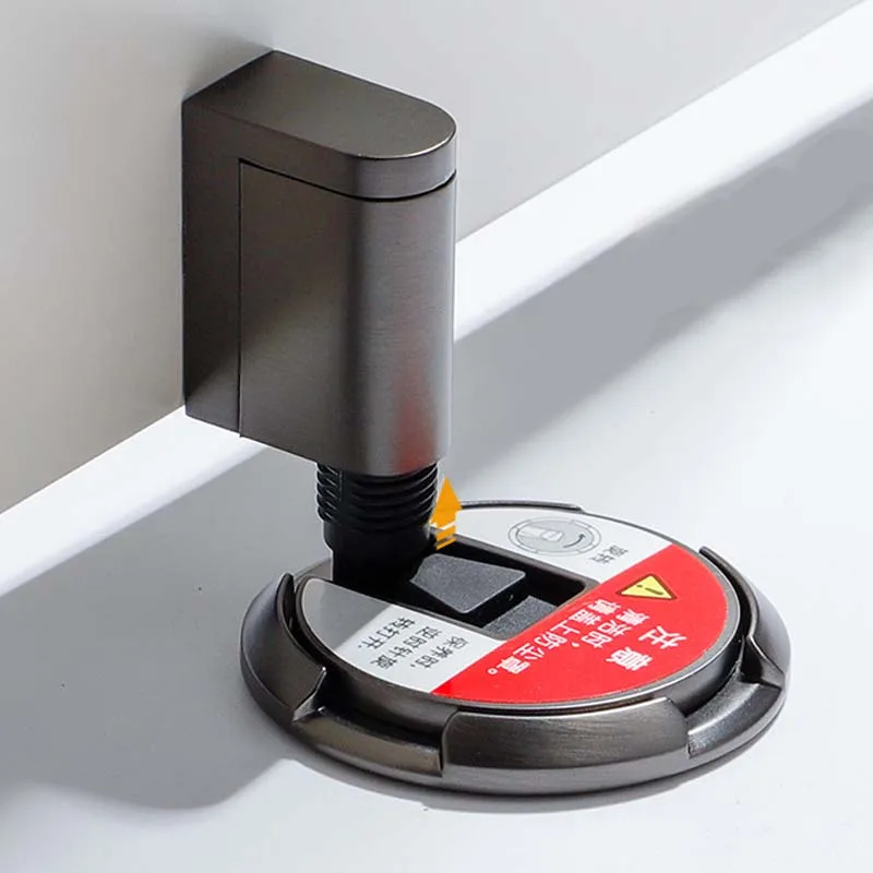 zinco nao magnetica succao instalacao rotativa amortecedor invisivel parada manual 01