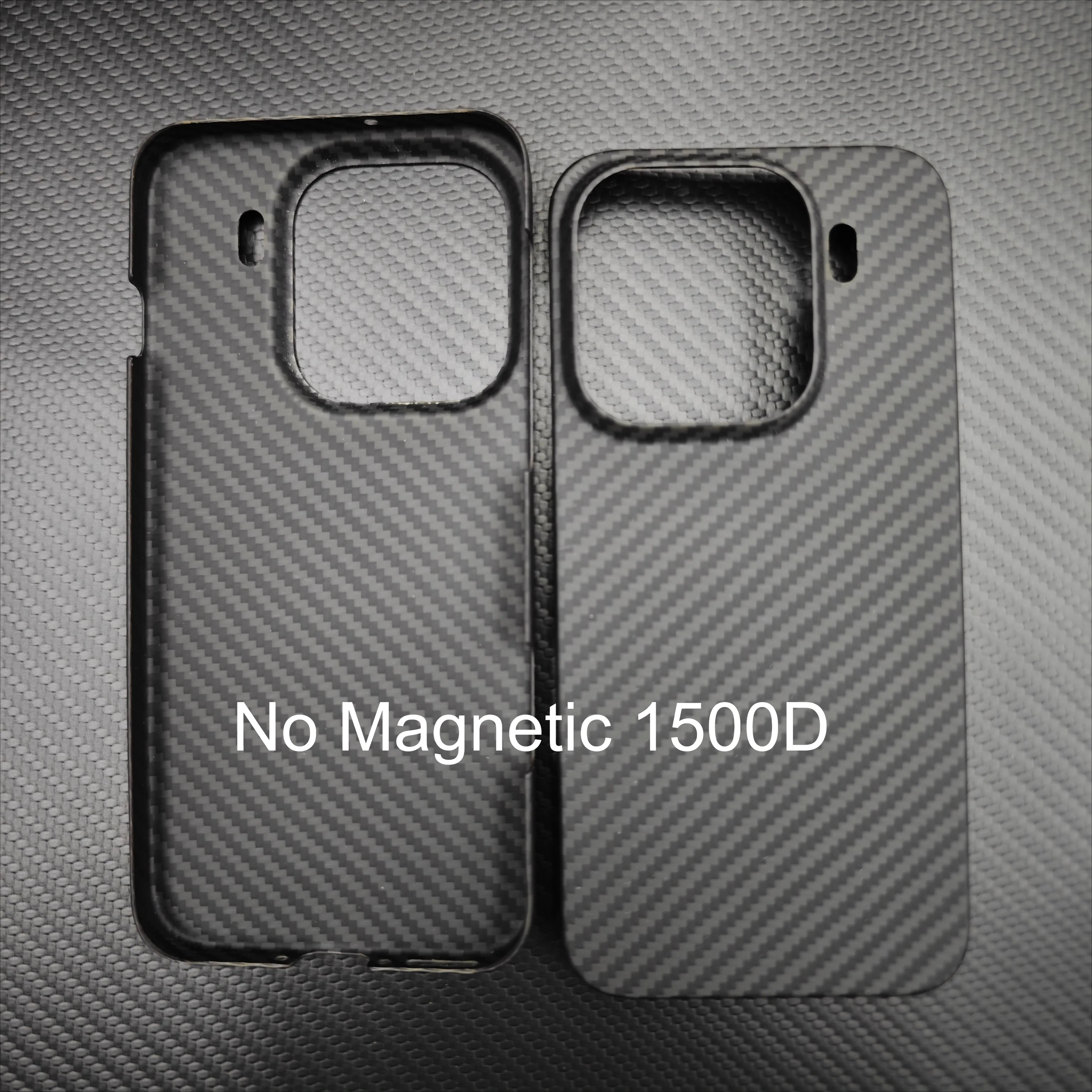 Magnetic Aramid Carbon Fiber Phone Case with Magsafe Compatibility
