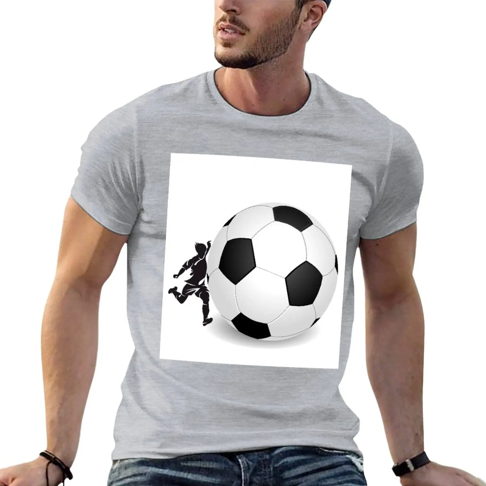 

I love soccer which equals life T-Shirt funny t shirt workout shirts for men